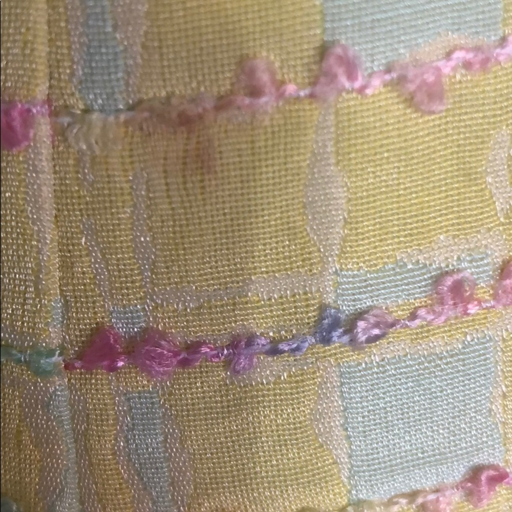 Carmen Marc Valvo yellow cocktail dress, size 6 - Picture 5 of 5
